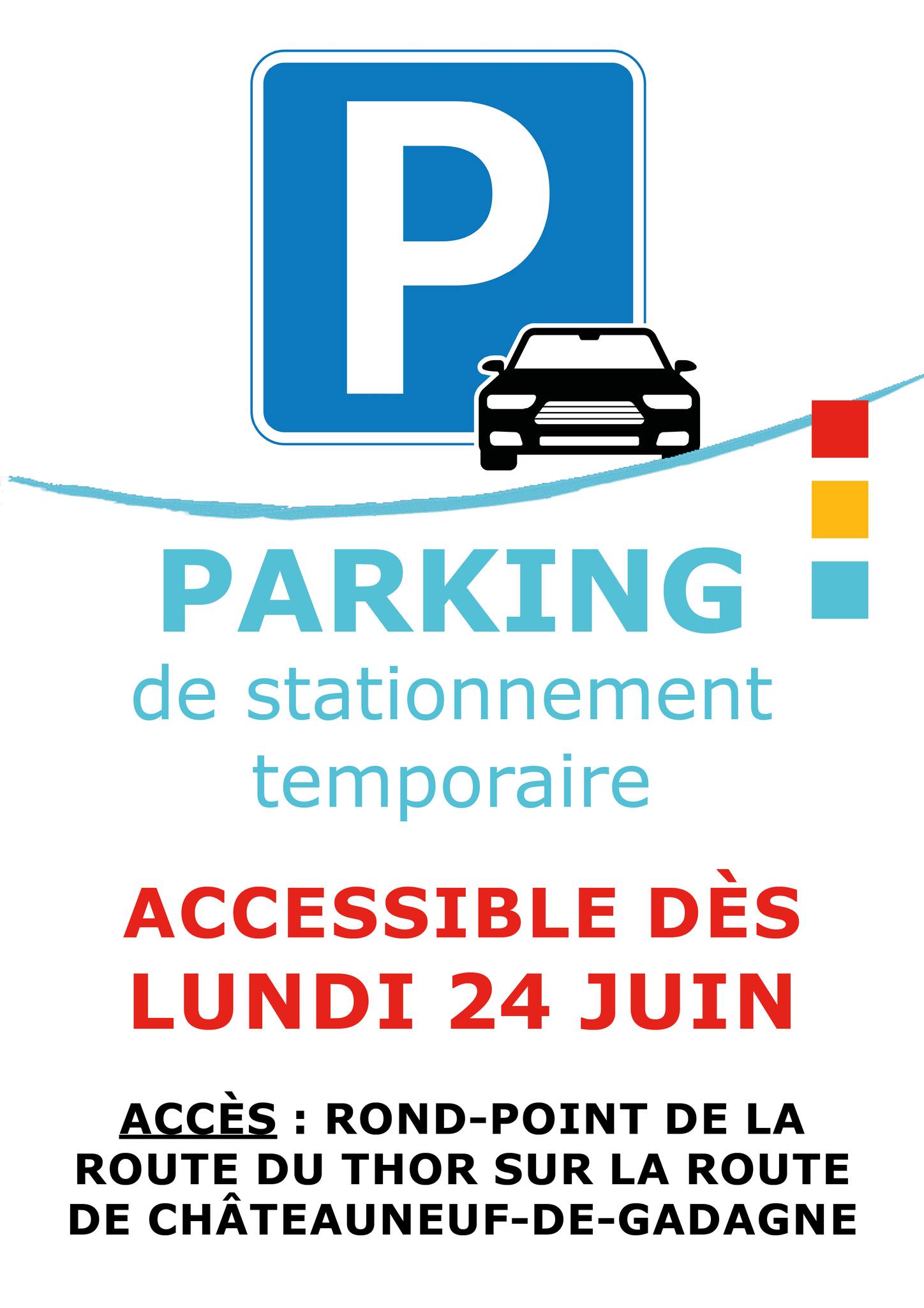 Ville - 🅿 PARKING DE STATIONNEMENT En raison des travaux de ...