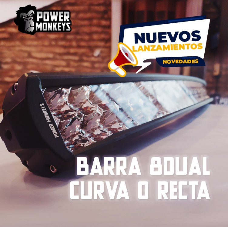 Power Monkeys - ¡NUEVA BARRA!🔥💡 8D DUAL de 50W de potencia...