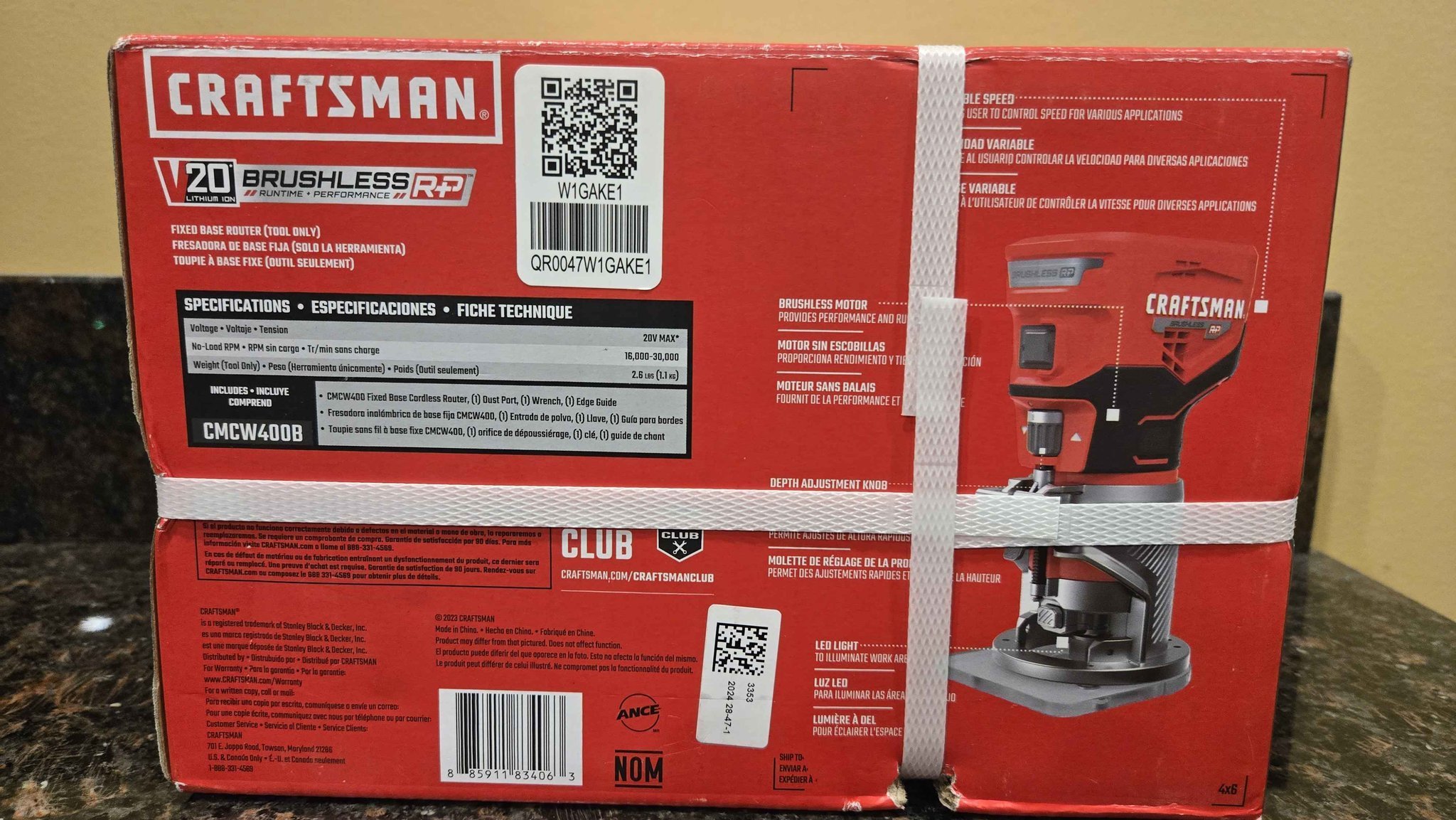 NEW: Craftsman Brushless RP 20v Cordless Router - Routers | Facebook ...