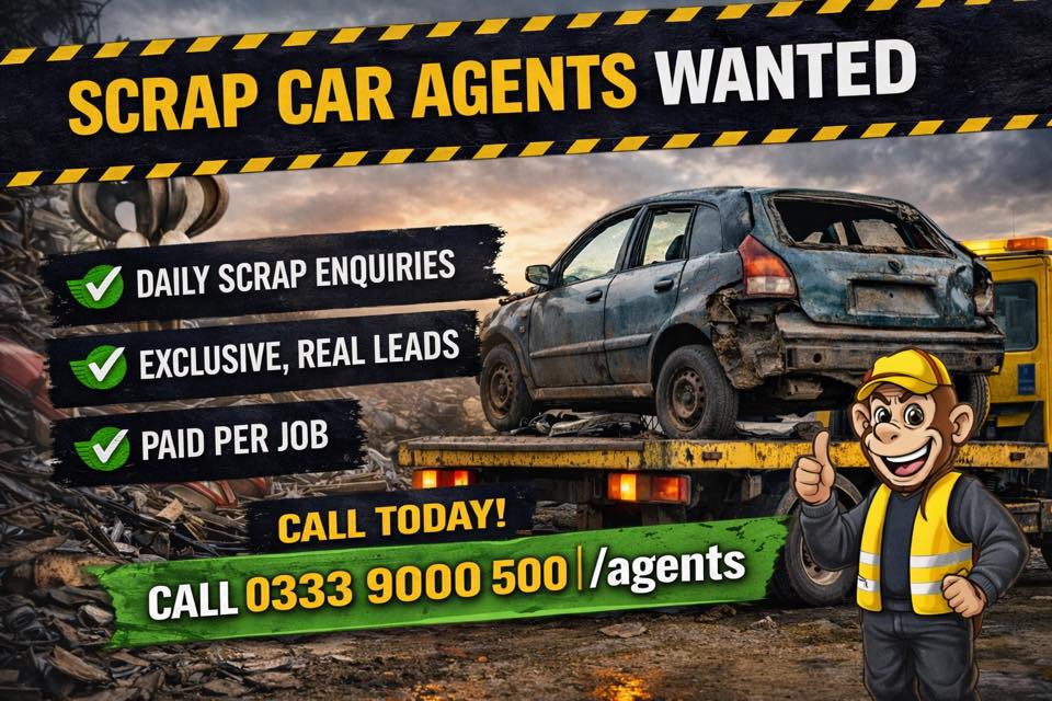 SCRAP VEHICLE BUYERS WANTED – EXCLUSIVE... - Recycling Monkey | Facebook