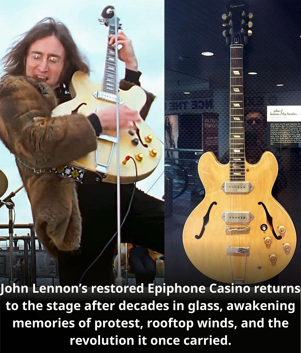 John Lennon's 1965 Epiphone Casino guitar