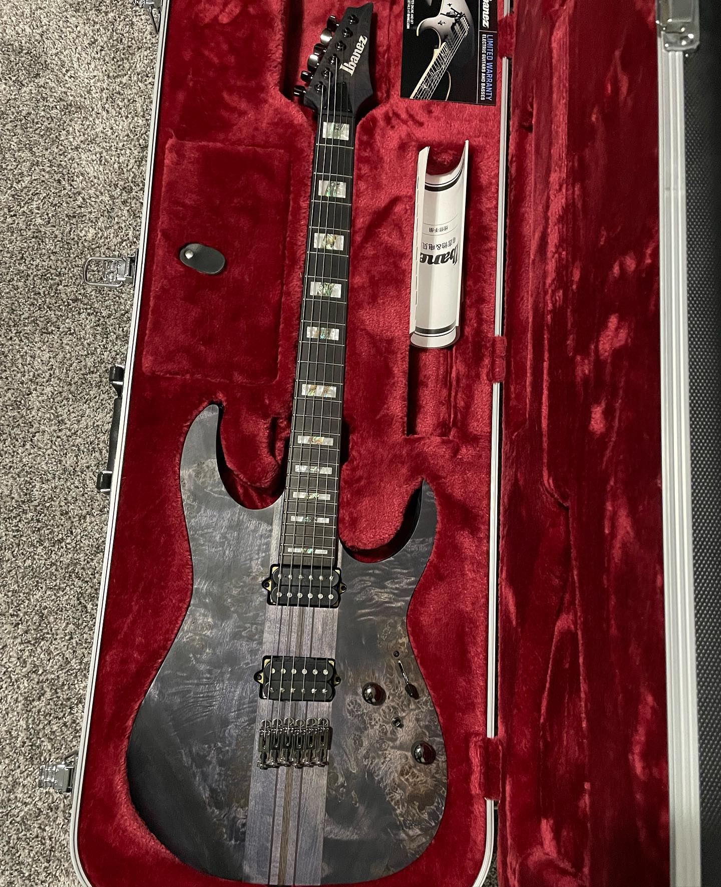 The Dimarzio Fusion Edge !!! Absolutely amazing !!! I'm literally