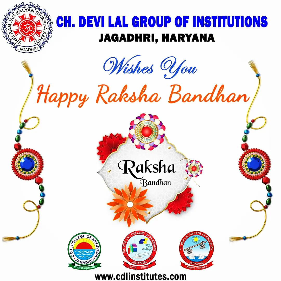 Ch. Devi Lal Group of Institutions - 🌸 Happy Raksha Bandhan!🌸 On this ...