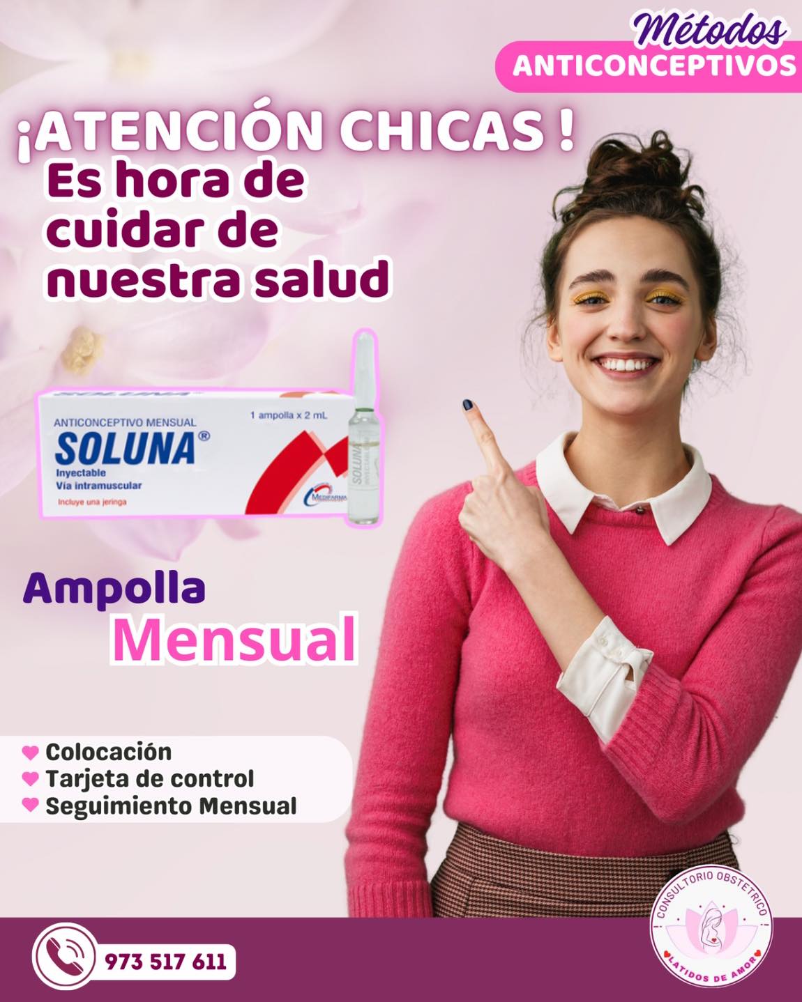👩‍ ️‍👨 𝐌𝐄𝐓𝐎𝐃𝐎𝐒... - Consultorio Obstetrico LATIDOS DE AMOR | Facebook