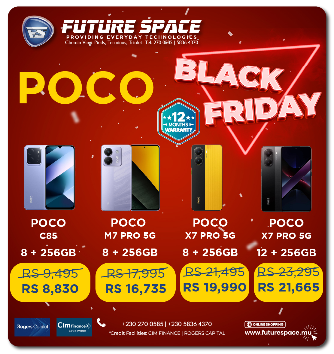 Schone Poco Black Friday 2023 Ebenbild