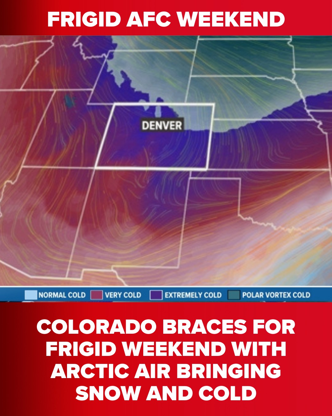9NEWS (KUSA) - The low in Denver on Saturday and Sunday... | Facebook