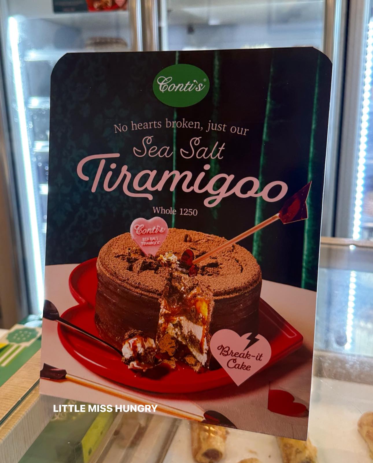Little - OMG! Conti's Bakeshop NEW Tiramigoo! 😍👀 Break it open to ...