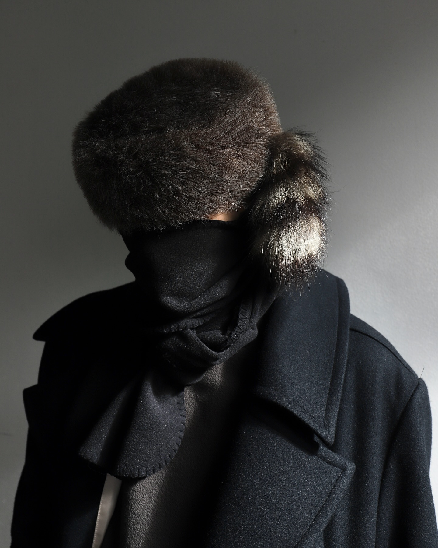 24AW LANTIKI STYLE LES SIX / arrested coat - black veta / R - Tek 
