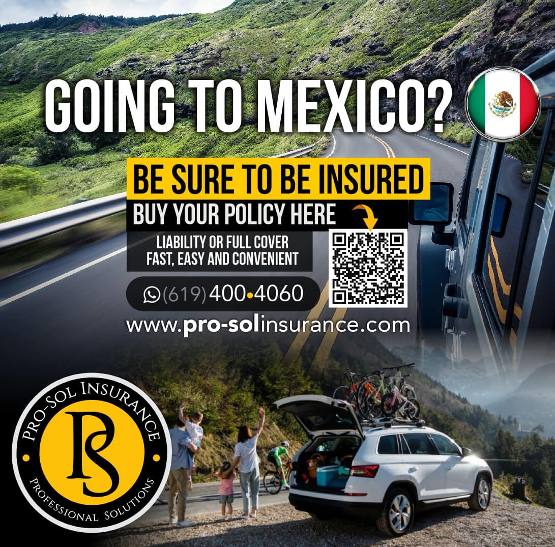Si cruzas constantemente a... - Pro-Sol Insurance Agency