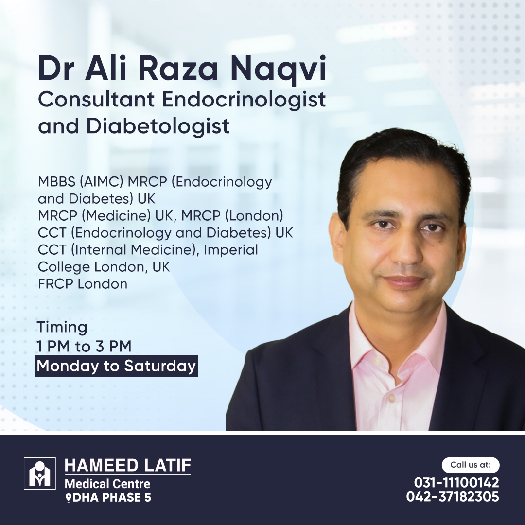 Hameed - Welcoming Dr. Ali Raza Naqvi to Hameed Latif Hospital He ...