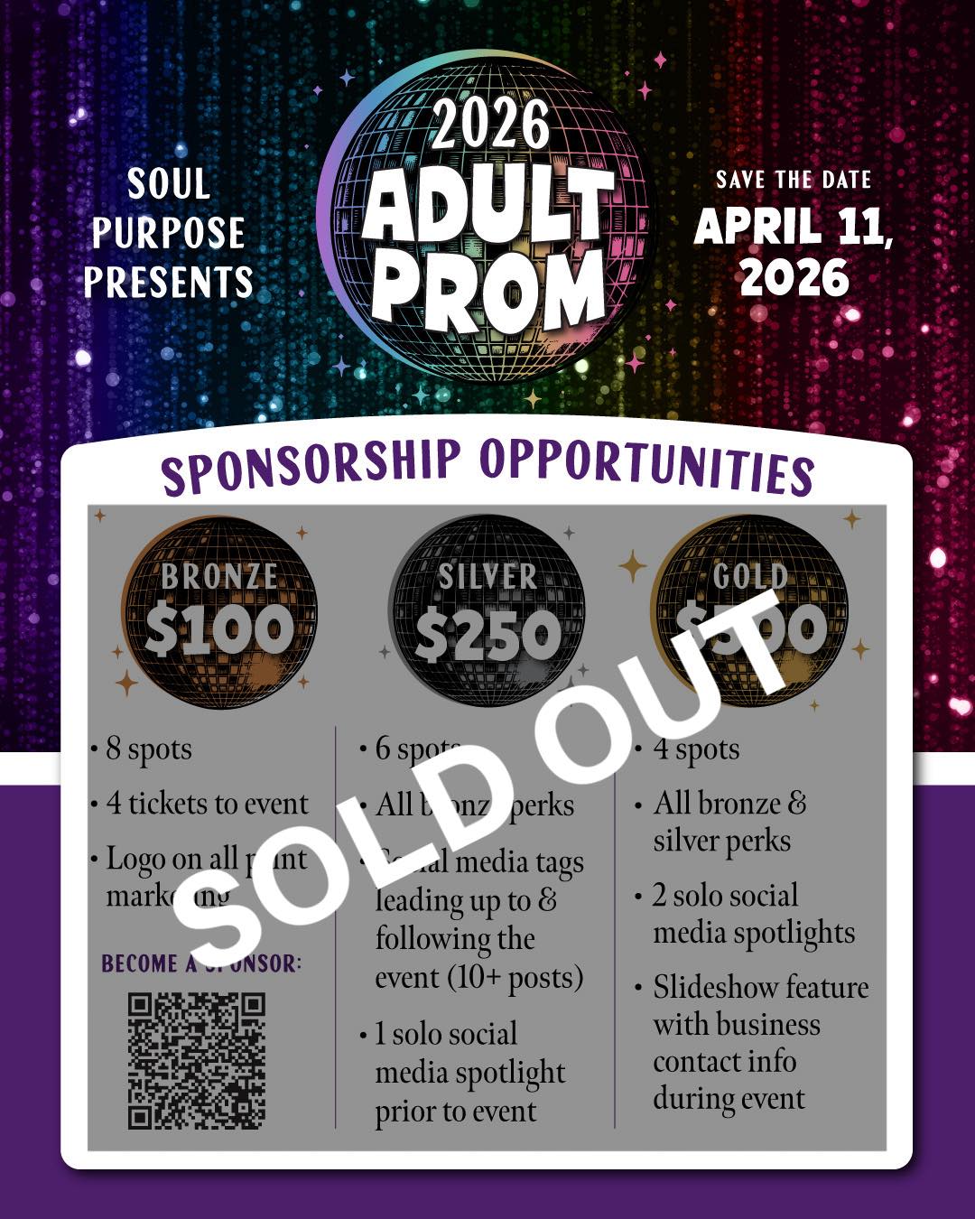Soul - Sponsorship is officially CLOSED! 🥳🤩 Our hearts are exploding ...