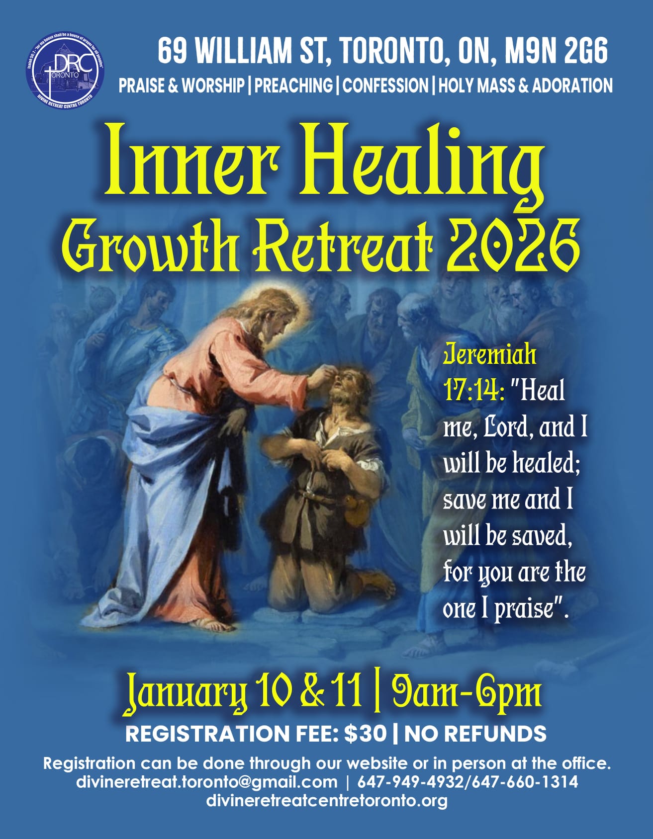 Daily Surrender and Deliverance Prayer | Toronto ON