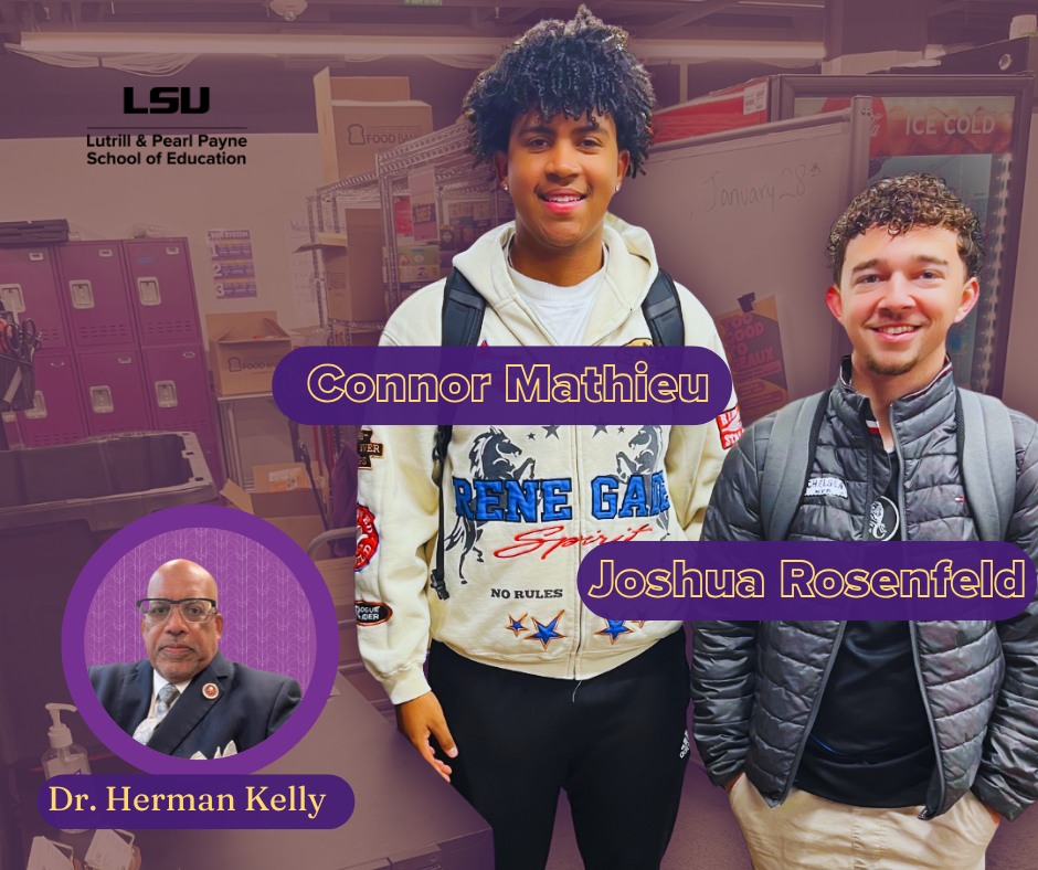 EDCI Class Delivers Food to LSU... - LSU School of Education | Facebook