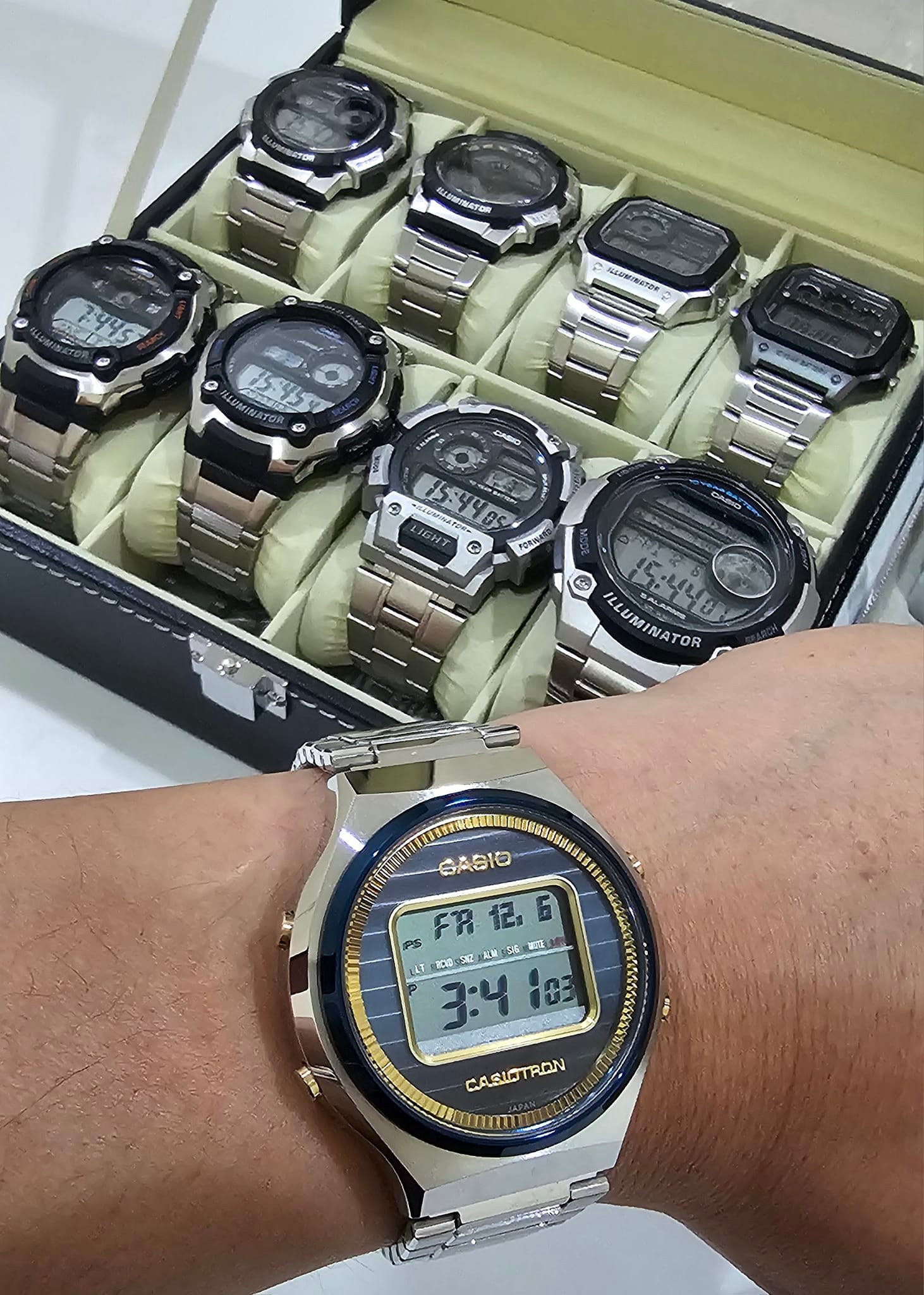 My Casio MGC-10😍, released in 2006, is a unique digital watch in