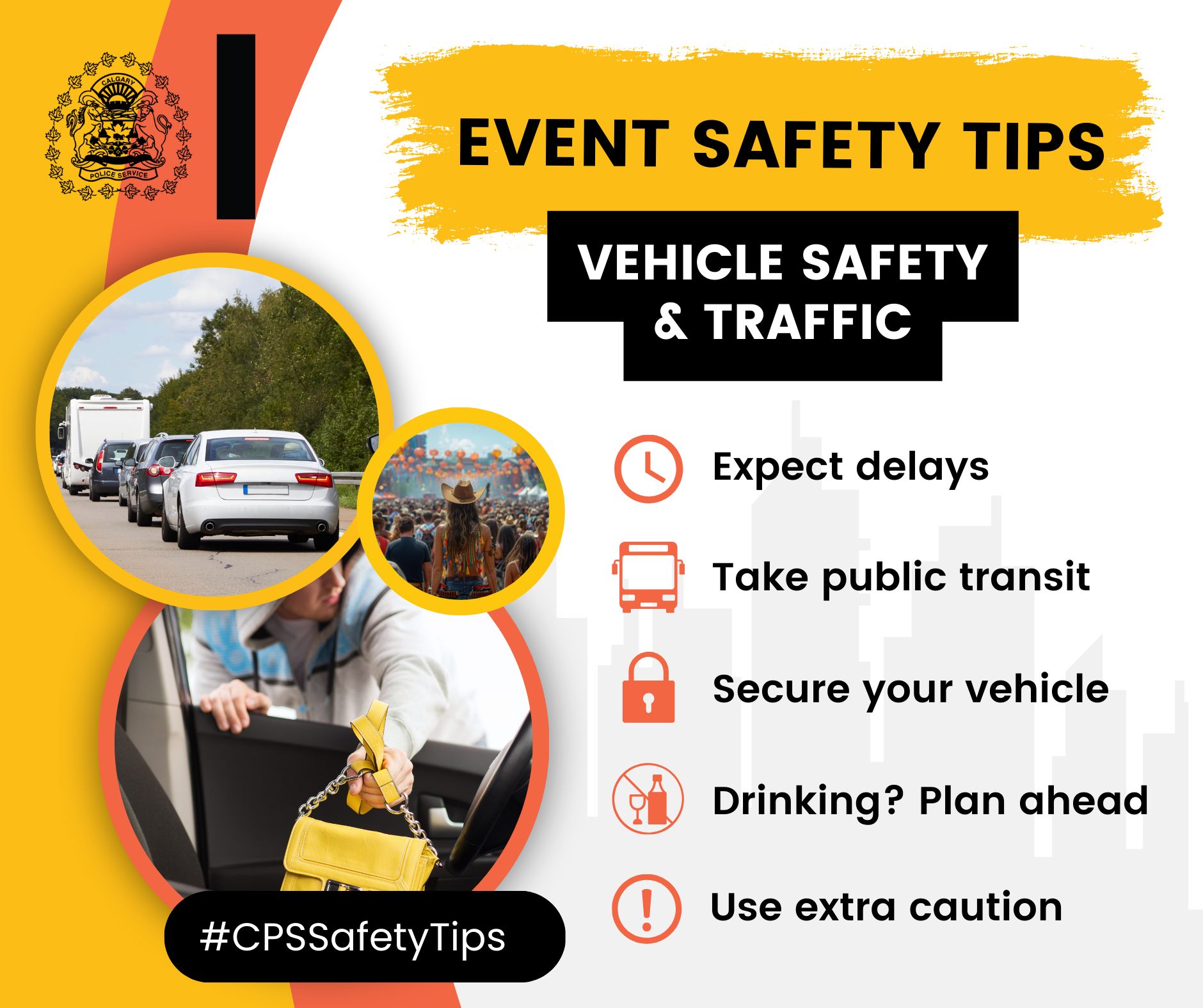 📝 EVENT SAFETY TIPS 📝 Packed... - Calgary Police Service