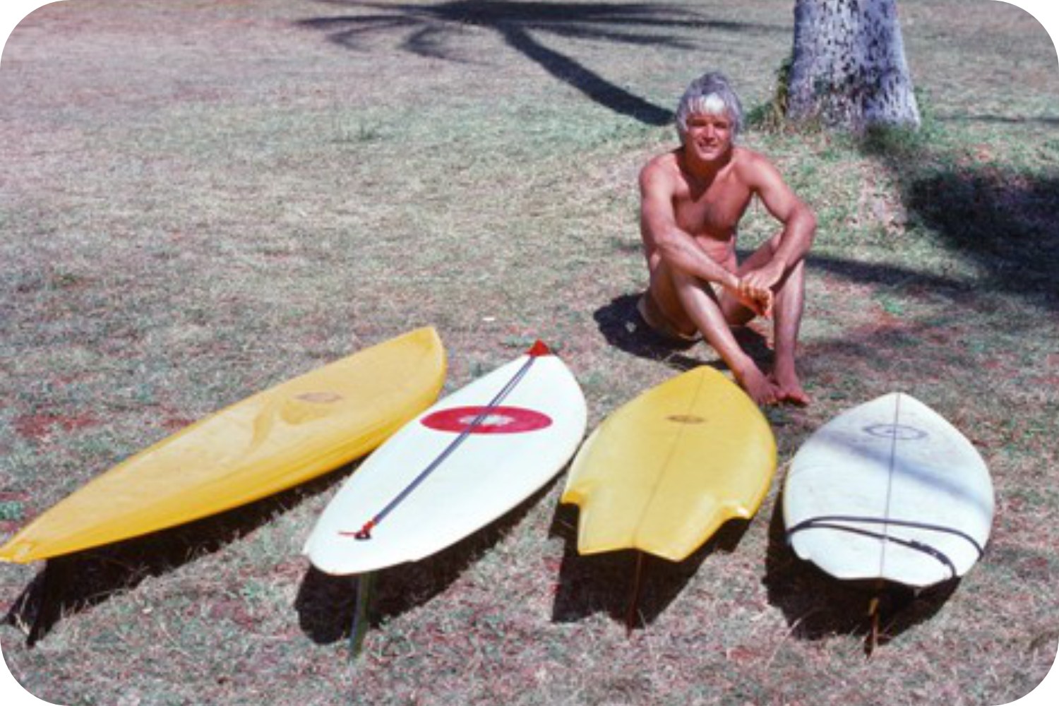 Owl Chapman handshaped surfboards at Plastic Fantastic