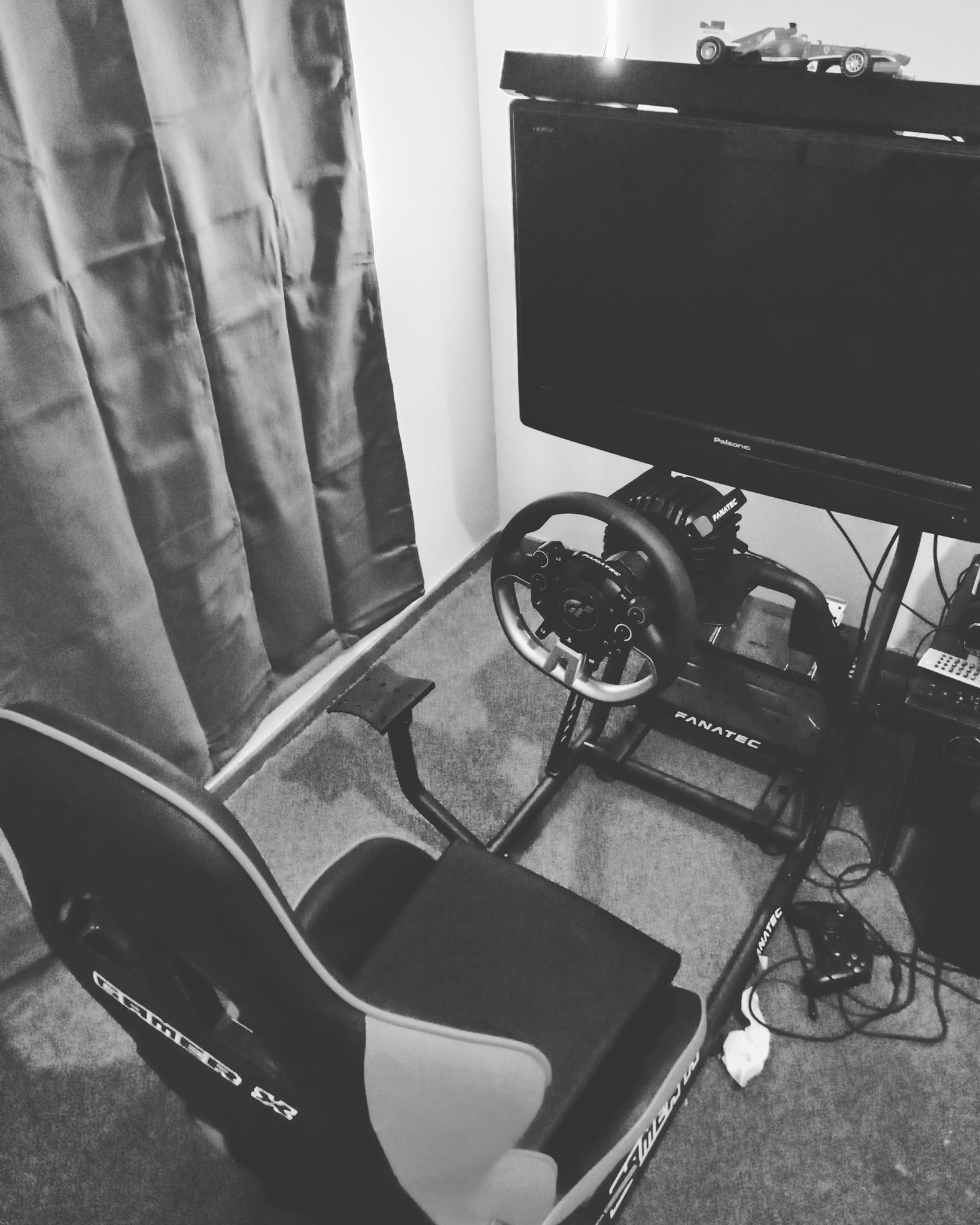 SimCore UD1-J USB Sim racing dashboard installed in Victoria
