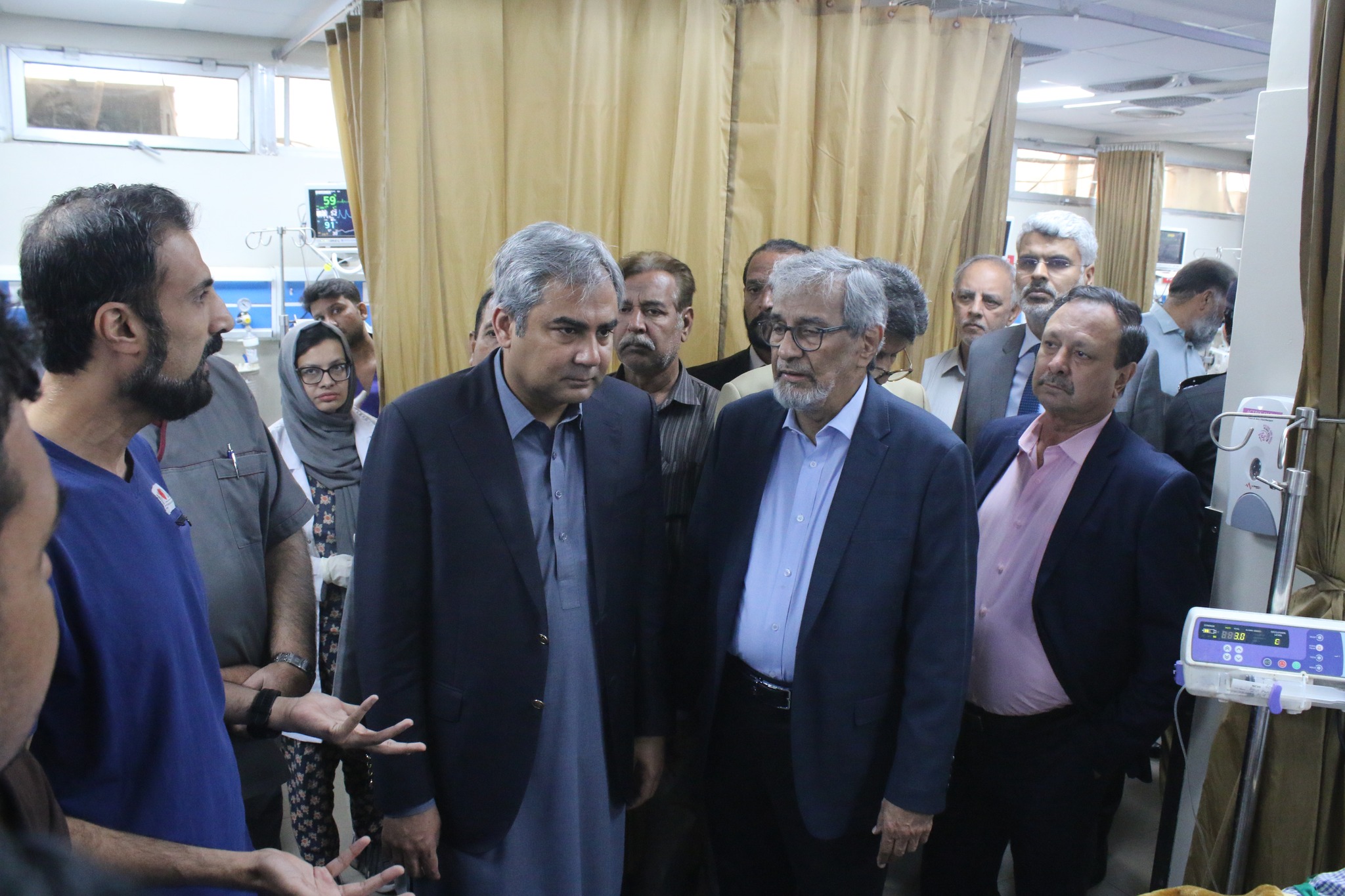 National - The Caretaker Chief Minister of Sindh, Justice (Rtd) Maqbool ...