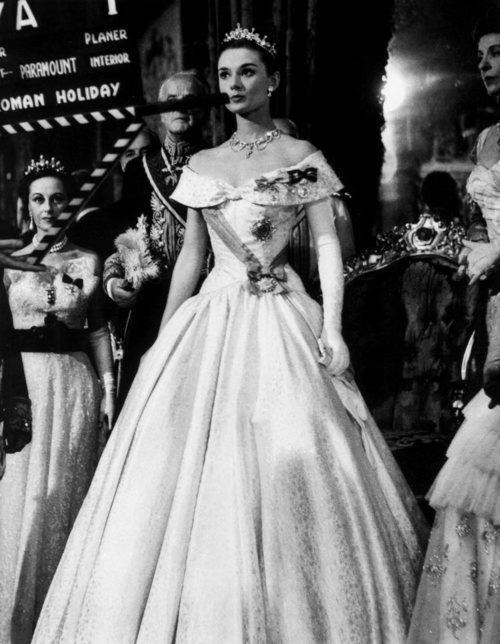 roman holiday dress Audrey Hepburn's gown by Edith Head blazersize-48