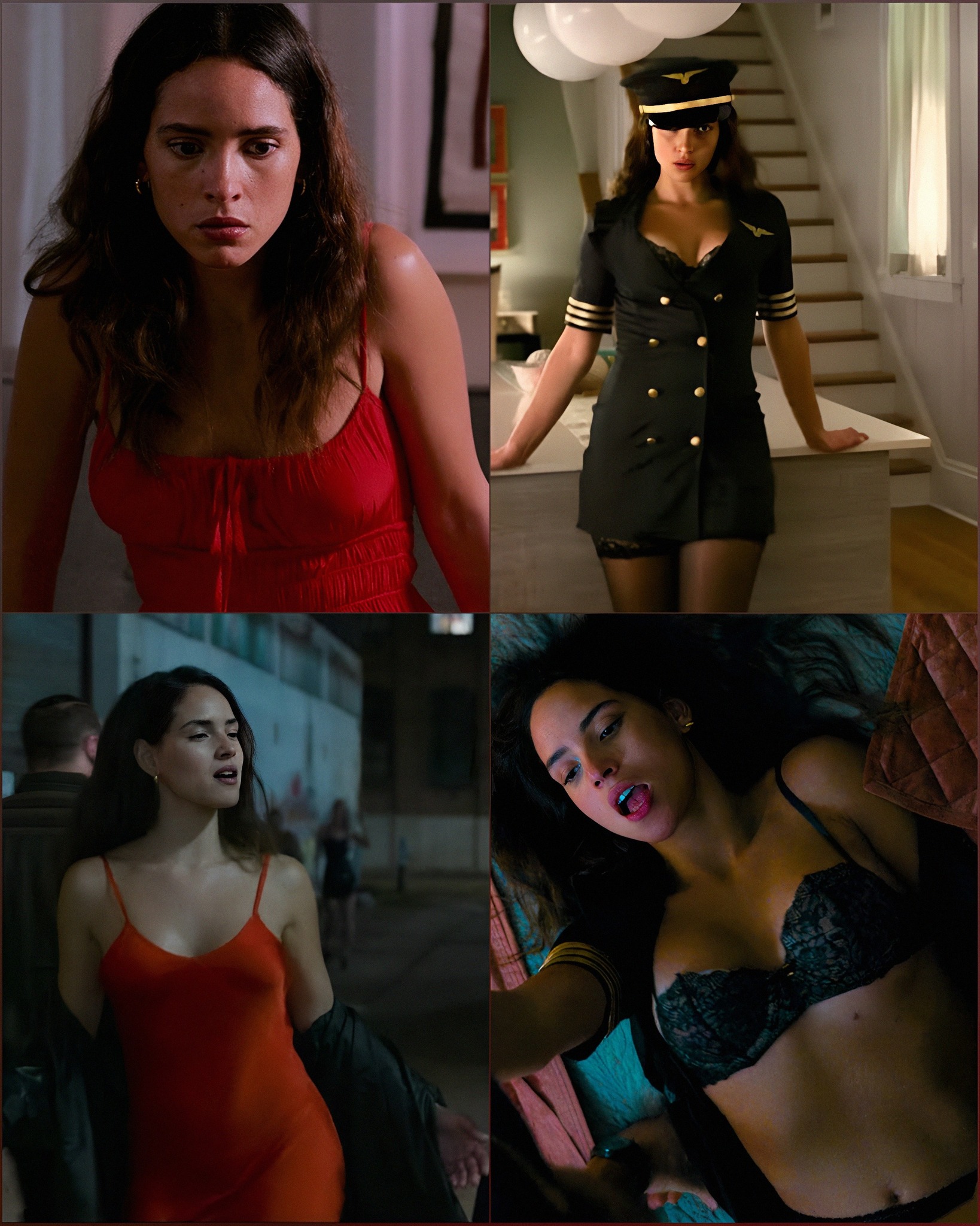 open lace back dress Amazon.com: Posterazzi Poster Print Madison Beer On The Runway for Go Women Red  Dress Skylight Moynihan Station New York Ny February 11 2016. Photo by Lev  RadinEverett Collection Celebrity (16 x 20):