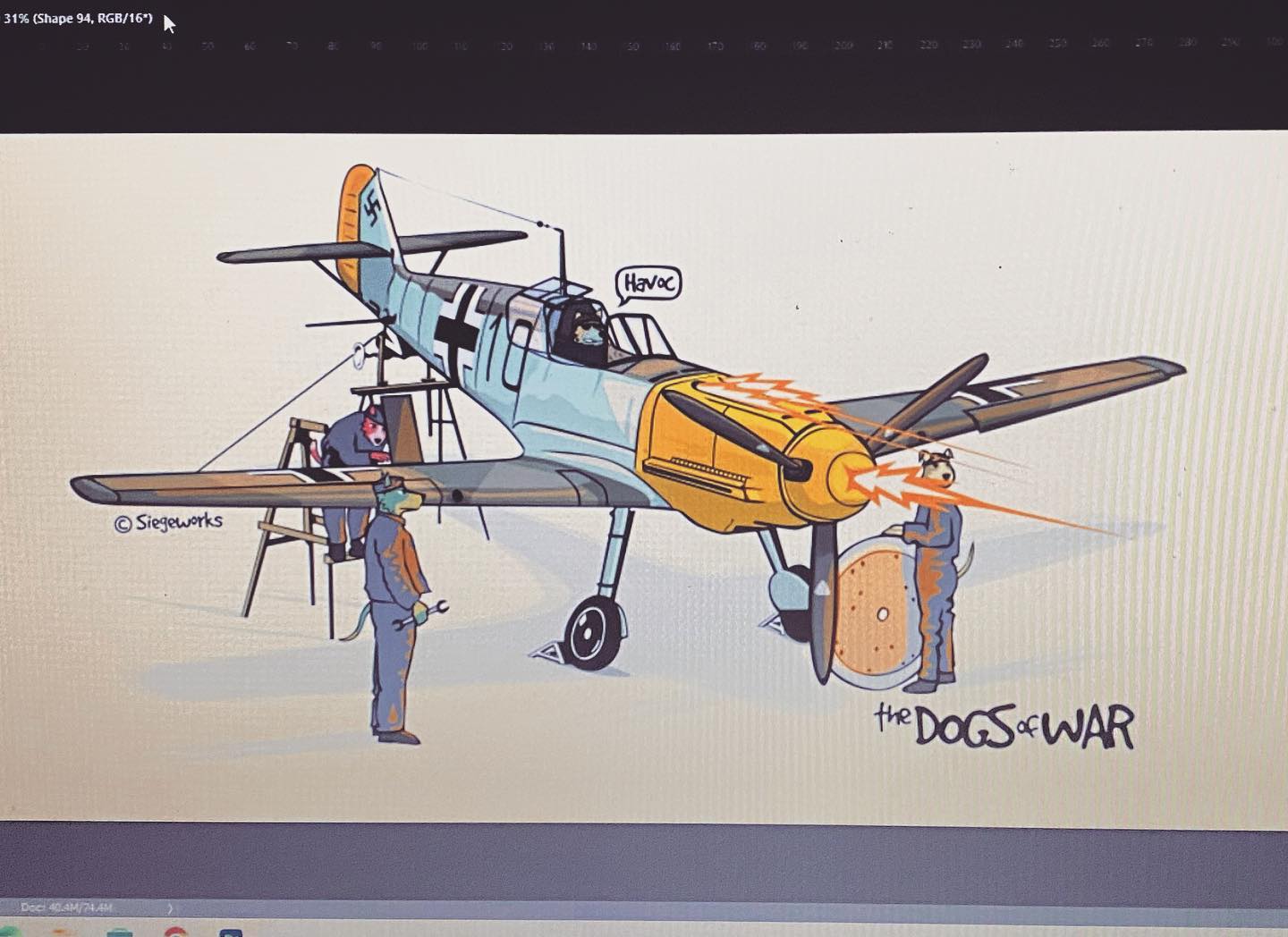 Siegeworks - The 109 is almost ready to join the...