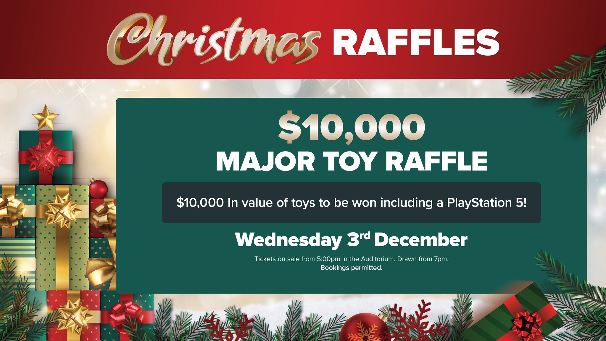 The Doylo - Our biggest Christmas raffle of the year is... | Facebook