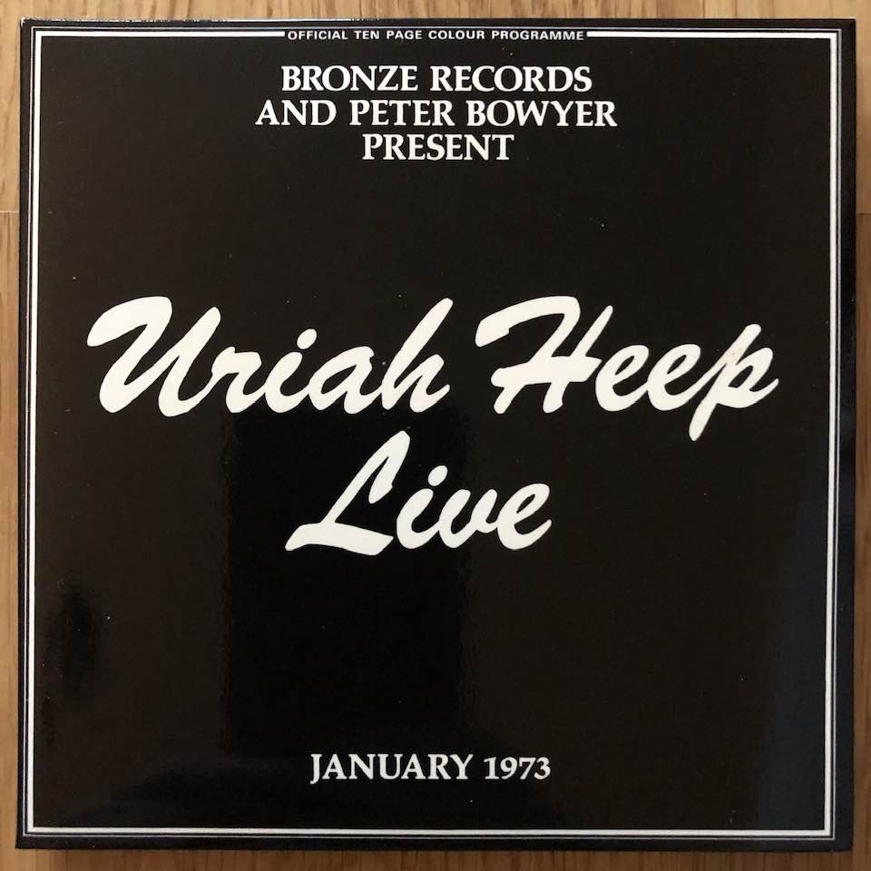 Uriah Heep live album from 1973