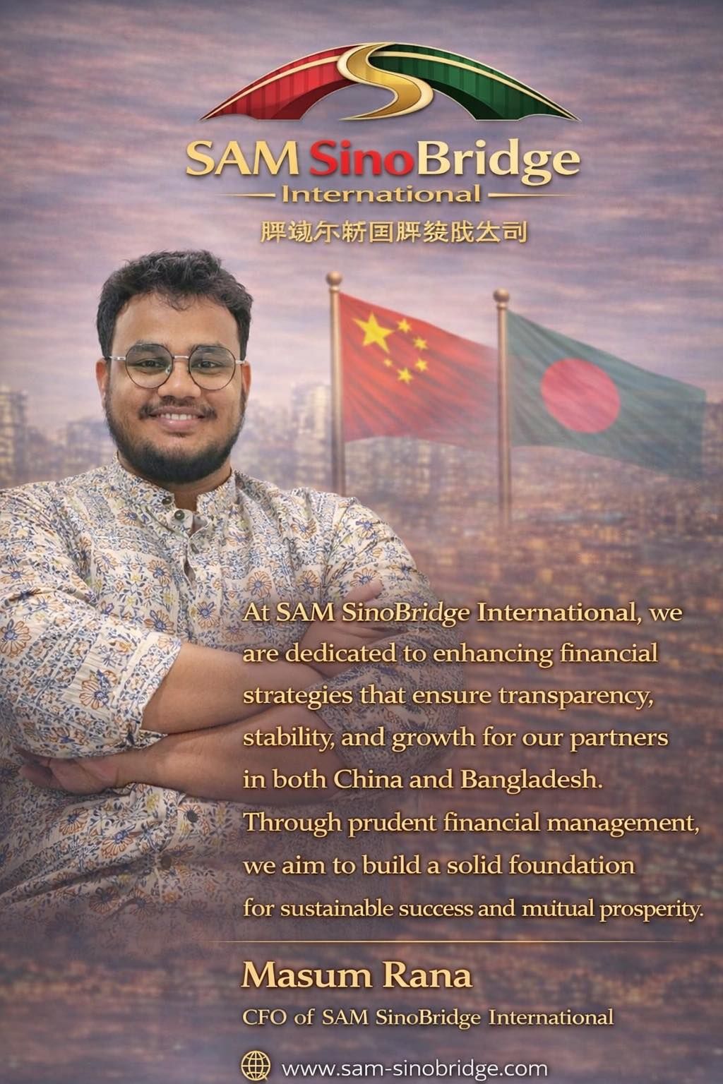SAM - 🌟 Leadership Spotlight: Our CFO 🌟 We are honored to introduce ...