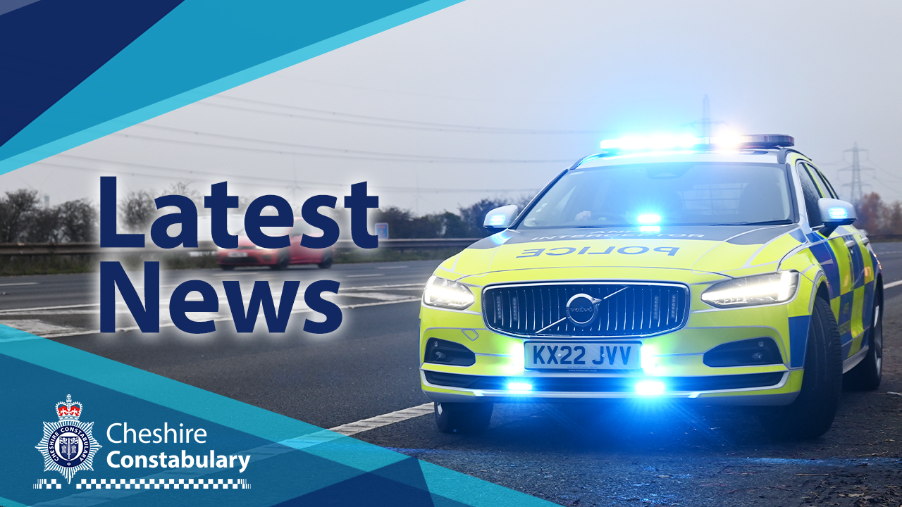 NEWS | We've arrested two men & seized... - Congleton Police