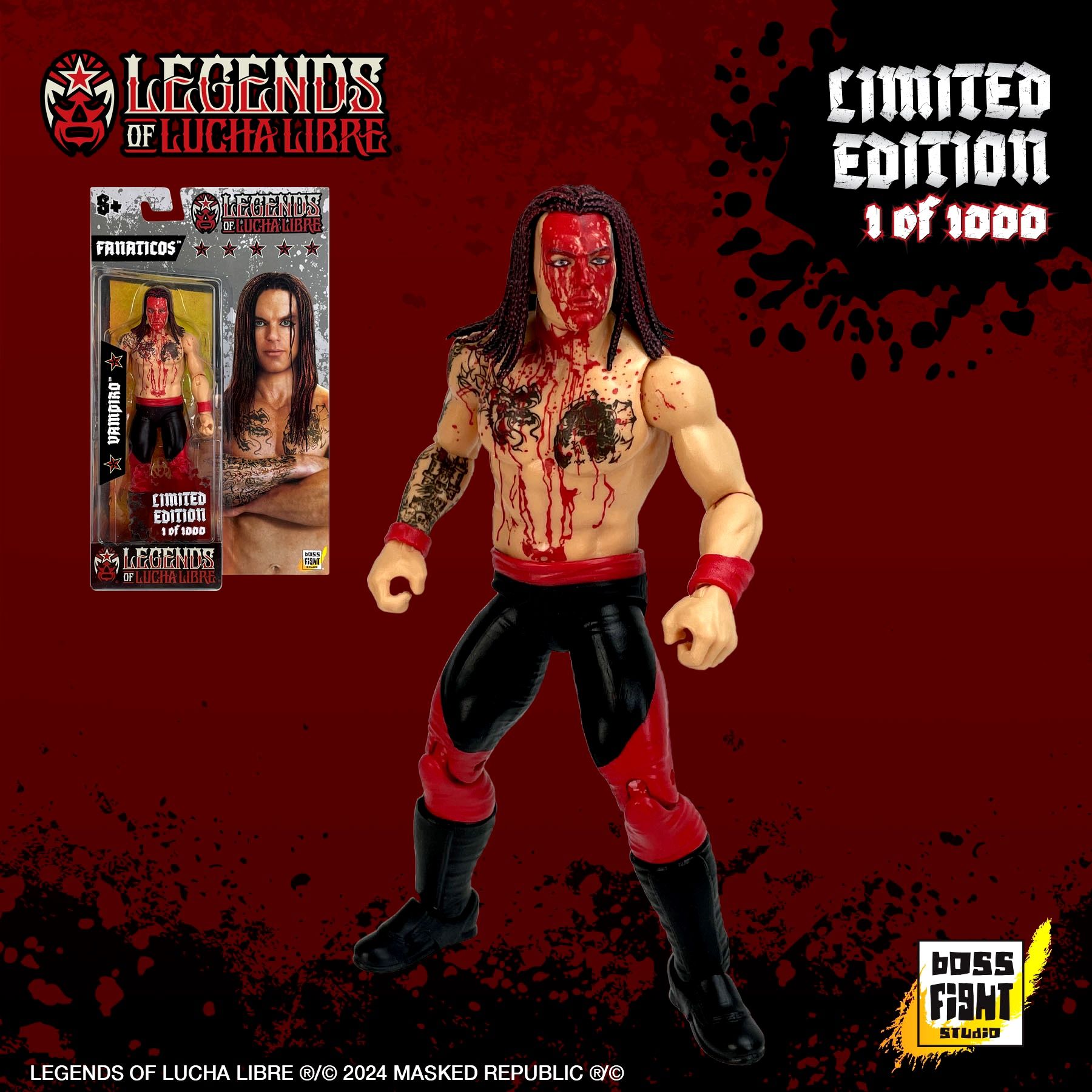 Limited edition Vampiro figure at SDCC 2024