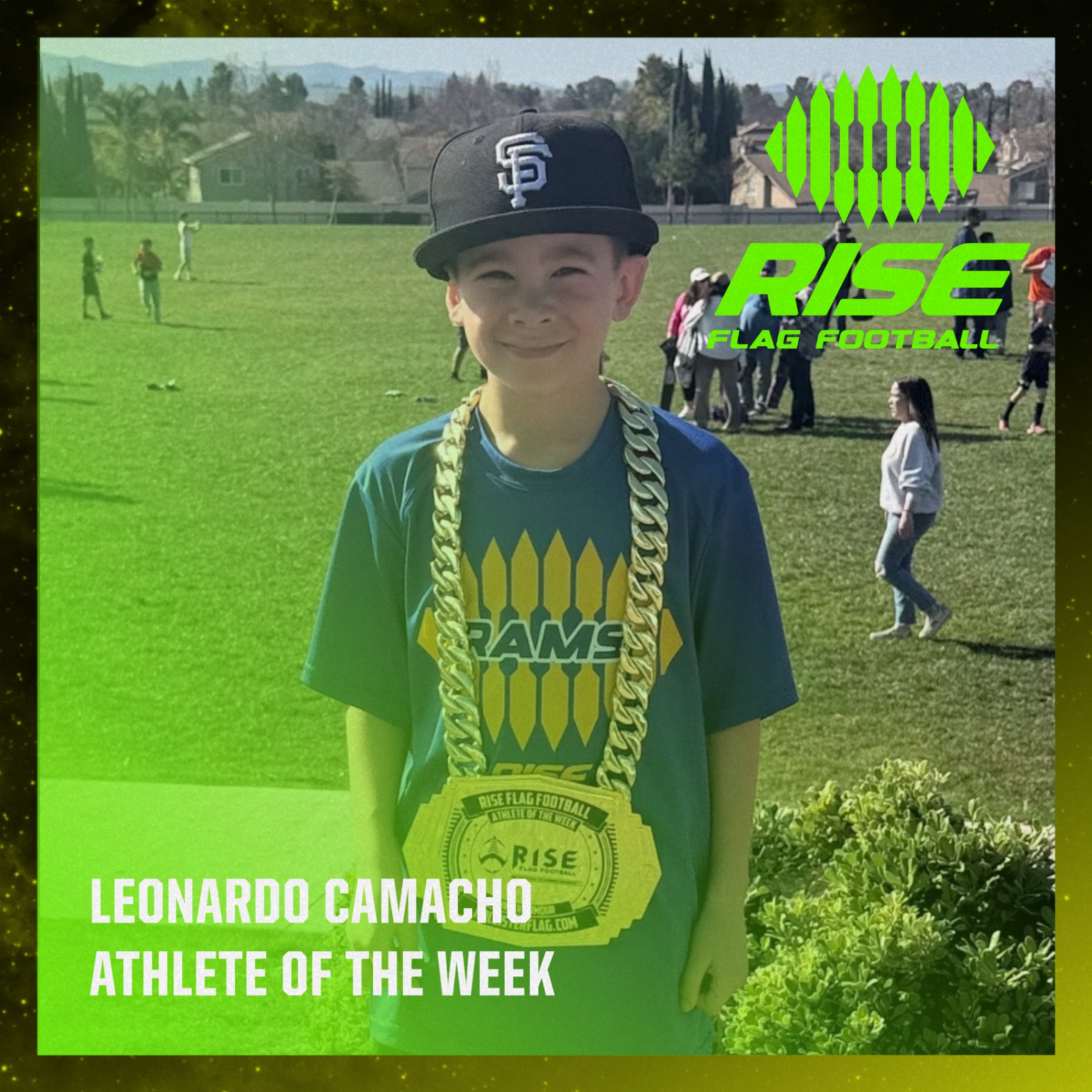 UA - 🏈 Huge congratulations to Leonardo Camacho of the Rams for being ...