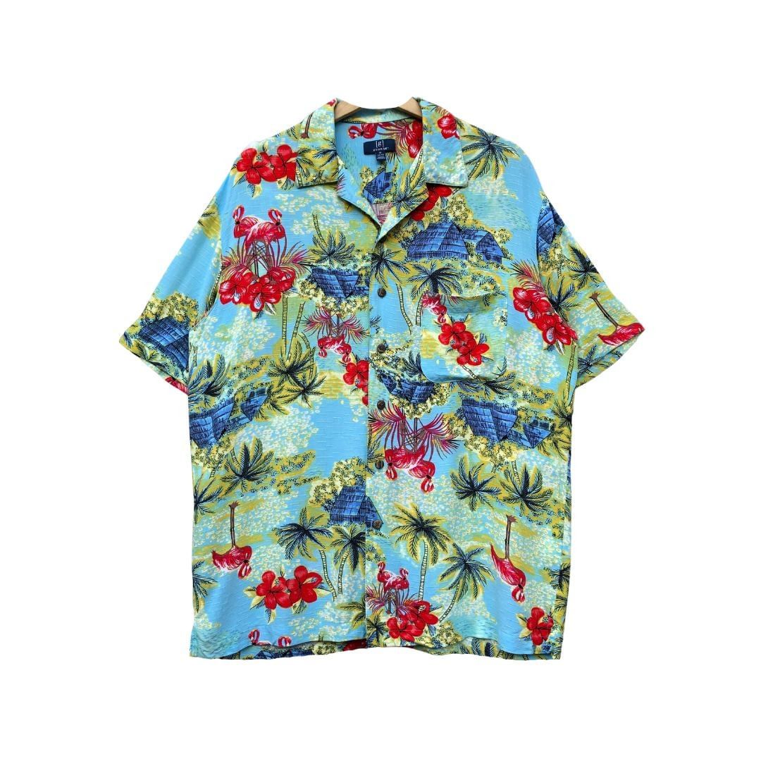ReWind - 🌴 Camisa Hawaiana marca George. Talla M $60k * 👁...