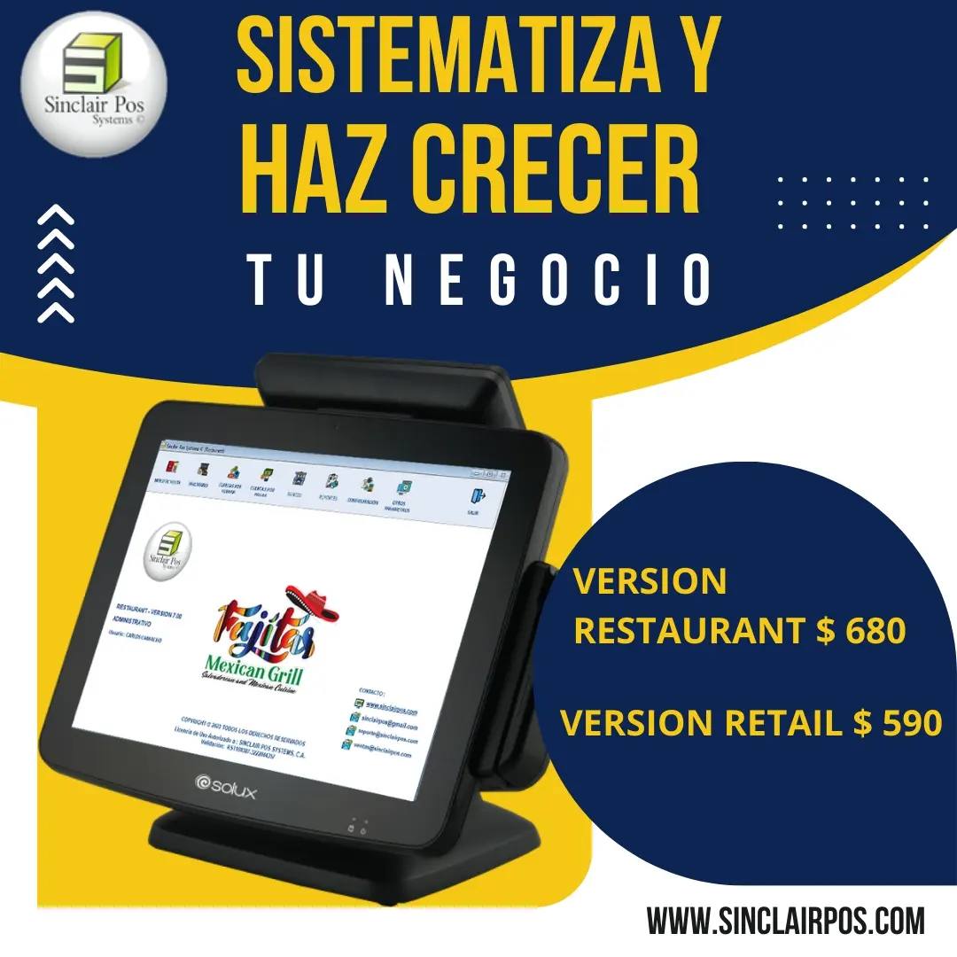 Nuestras licencias incluyen: 📦... - Sinclair Pos Systems