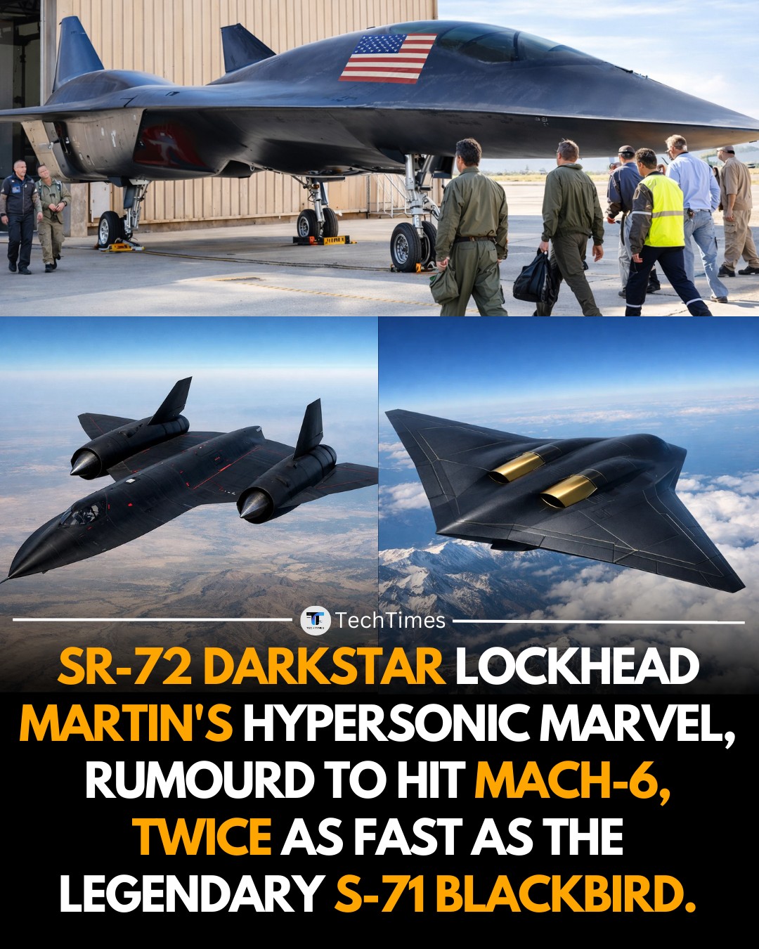 TechTimes - THE SR-72 “DARKSTAR” IS RUMORED TO BE LOCKHEED MARTIN’S ...