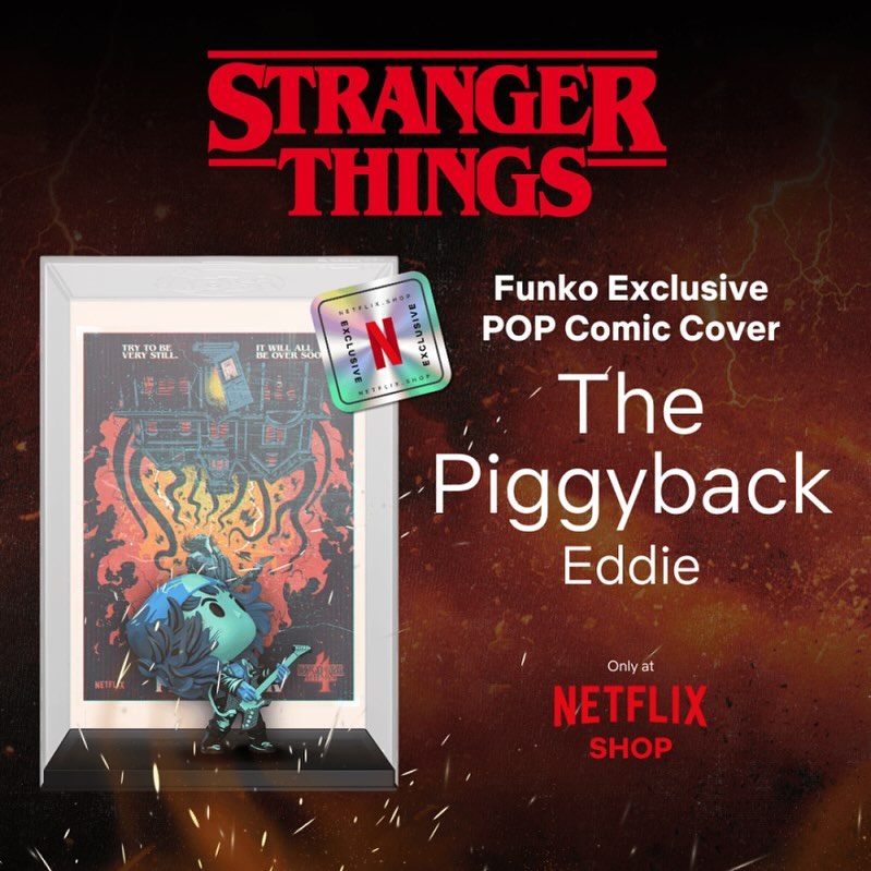 Full glams for the new Stranger Things Eddie Funko POP! Comic