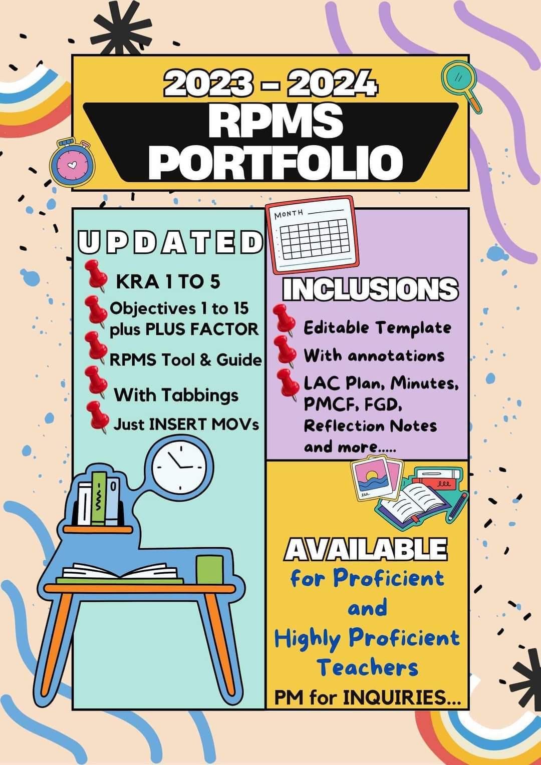 RPMS PORTFOLIO FOR SY... - RPMS Portfolio for Teachers | Facebook