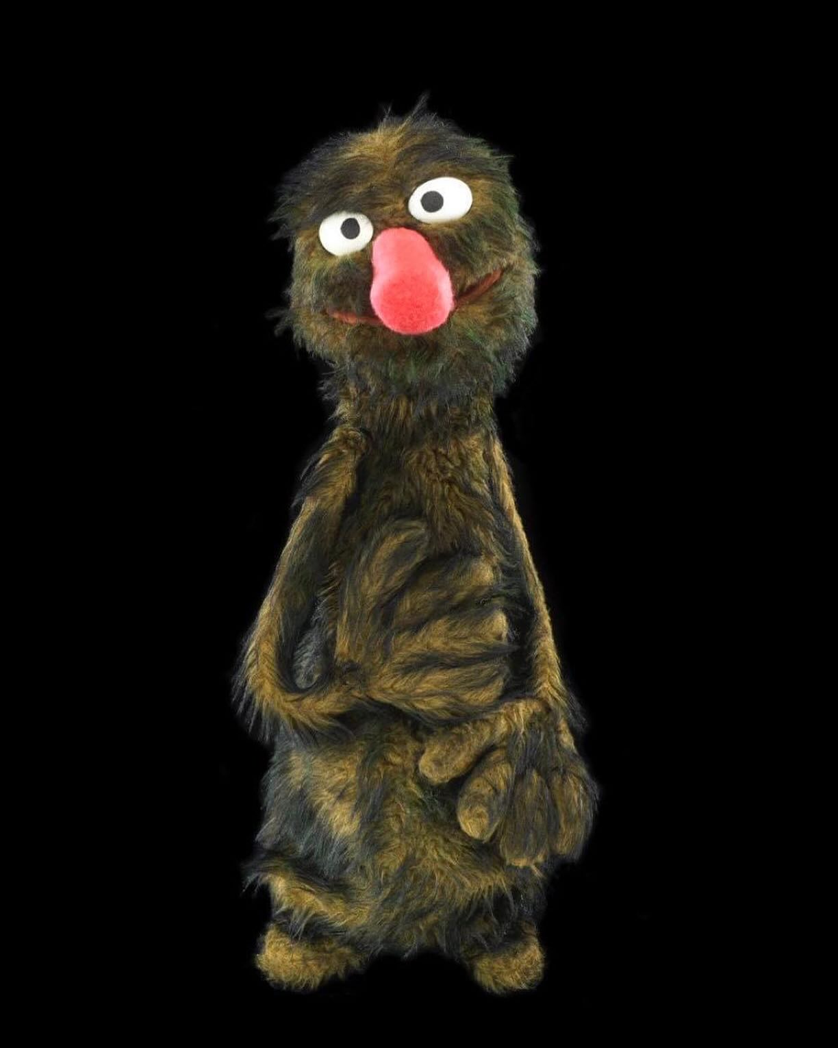The original Grover puppet from 1967 He wasn