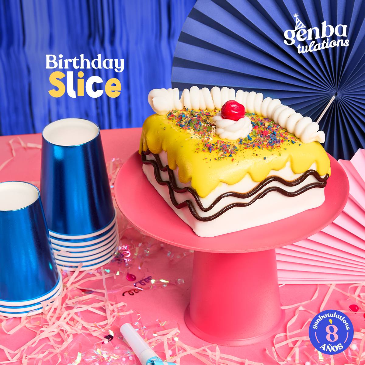 GENBA - ¡The best party is with cake! 😎🎂 Descarga la app y pídelo. 🥳 ...