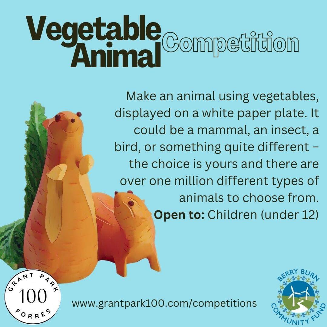 Forres Area Community Trust - ‼️ Grant Park 100 Competition Alert 🤩 😃🥕🥔 ...