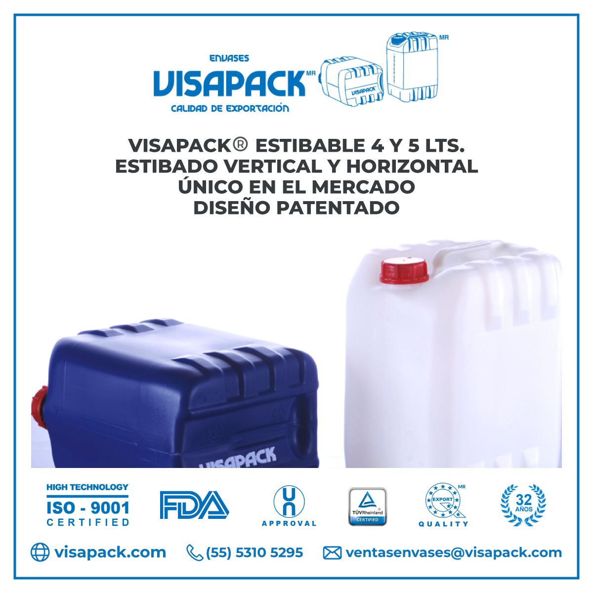 #Envase fabricado con polietileno de... - Envases Visapack