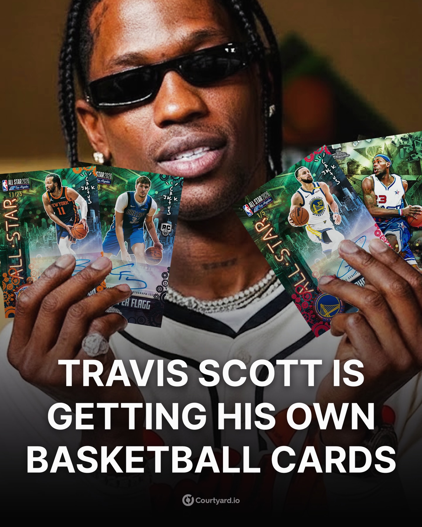 Cactus Jack is back ?? A new Cactus Jack Basketball Card set 