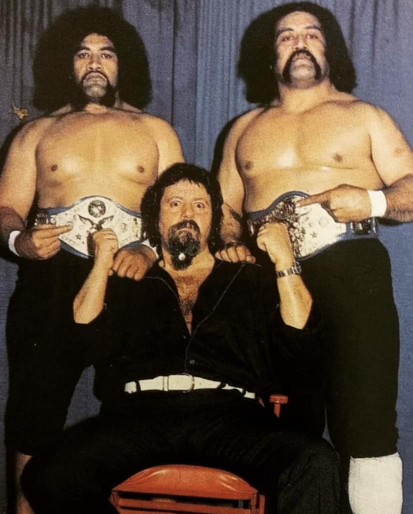 43 years ago today The Wild Samoans defeated Chief Jay & Jules