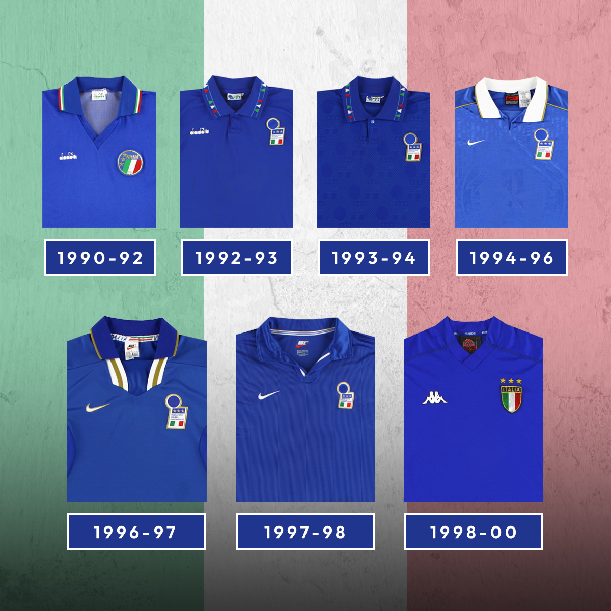 Italy 1994-96 Home Shirt by Nike ??