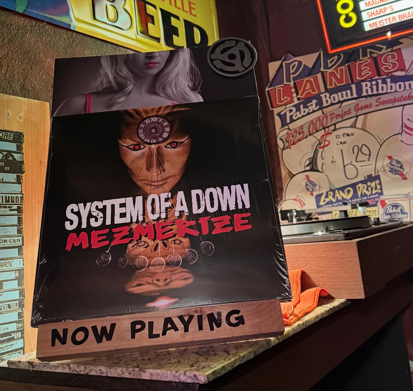 System of a Down Mezmerize Vinyl LP pressing. Mezmerize is the