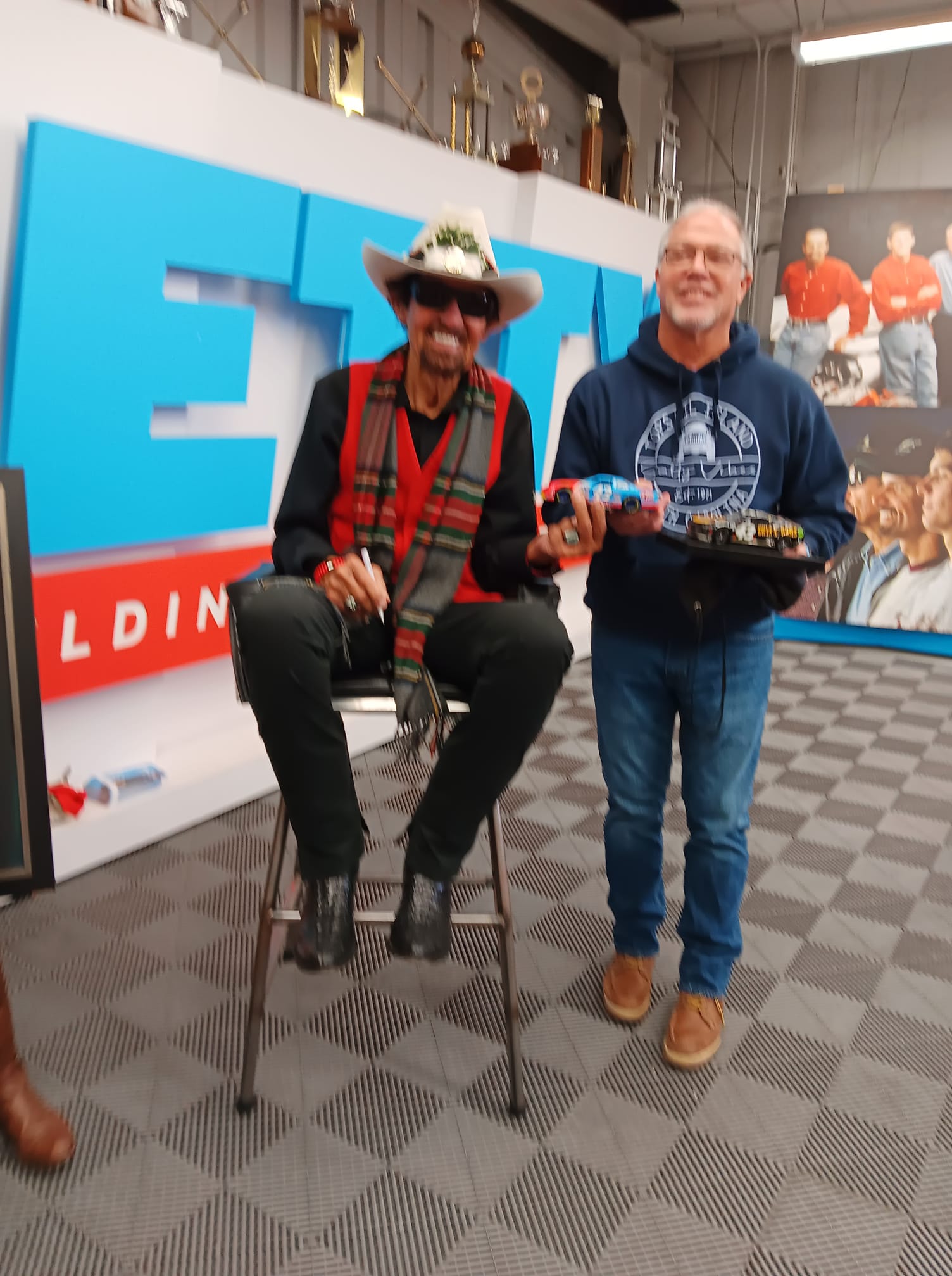On behalf of Richard, and our... - Richard Petty Fan Club