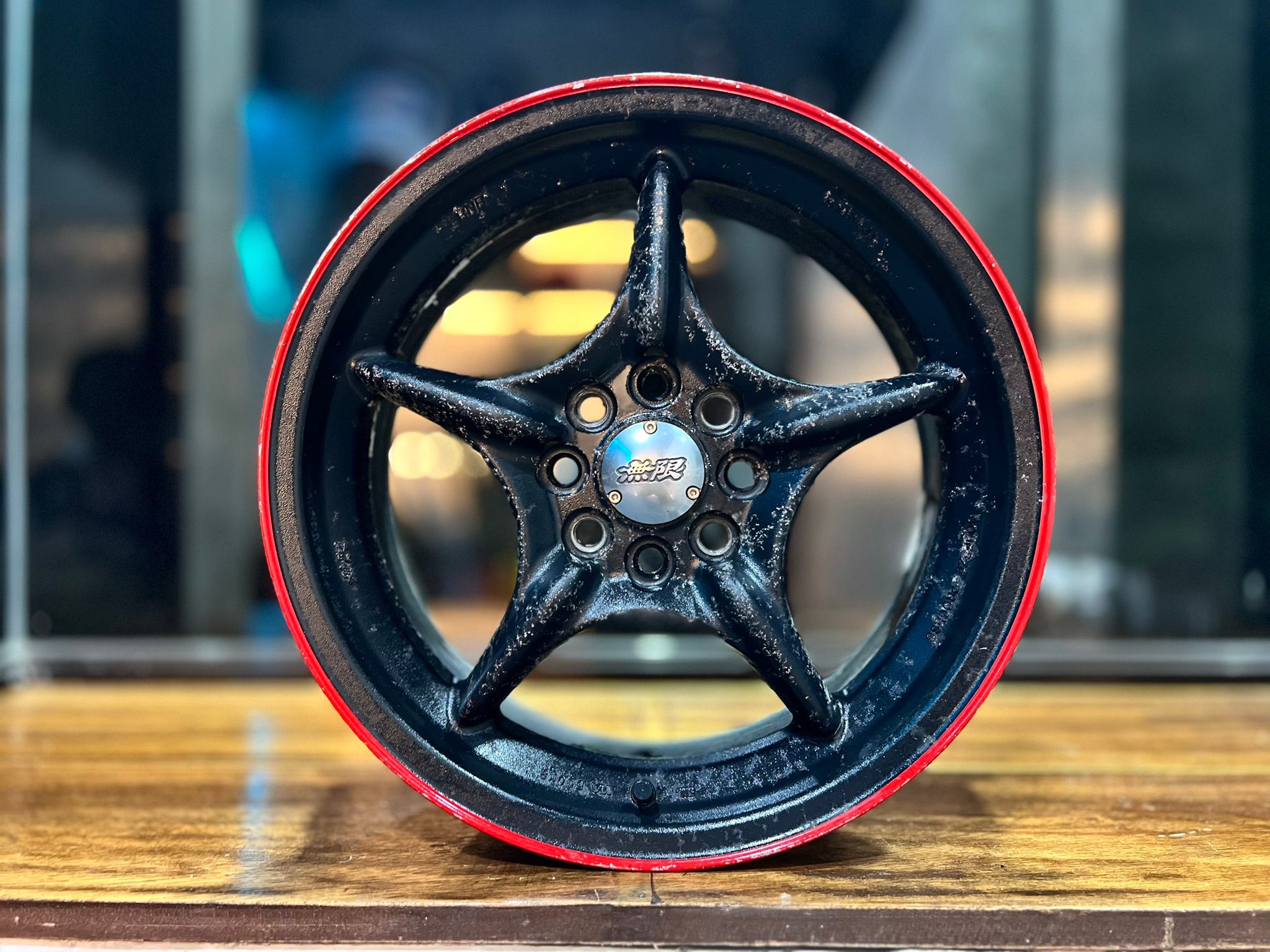 無限 Mugen weapon RNR 1 pc wheel Specs: 15x4x100 6.5 by +45off 