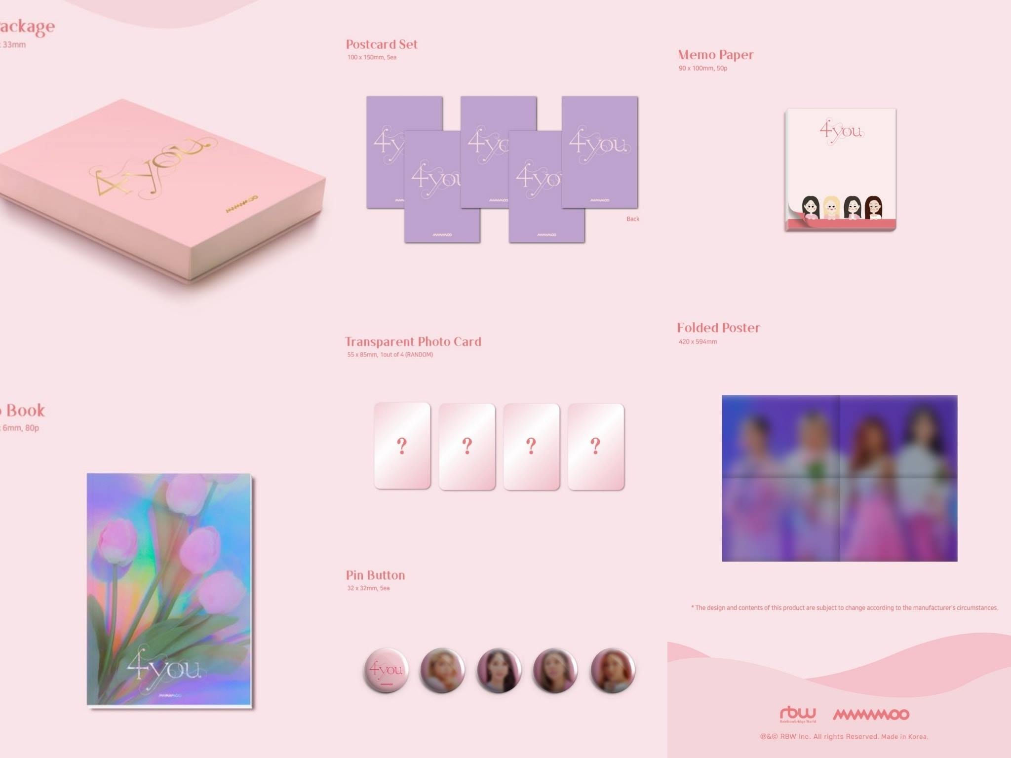 Khu - [INFO] Món quà Mamamoo nhá hàng trên weibo mấy hôm nay đã 