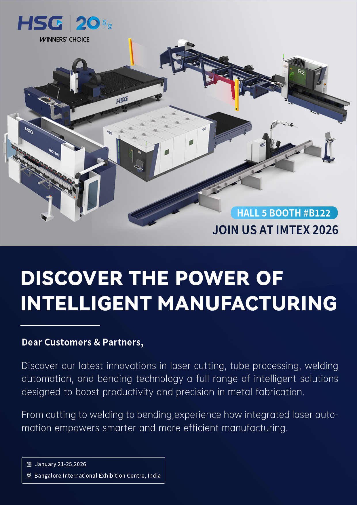 HSG - 🔥IMTEX 2026 Preview | Smart Manufacturing Takes the Stage IMTEX ...