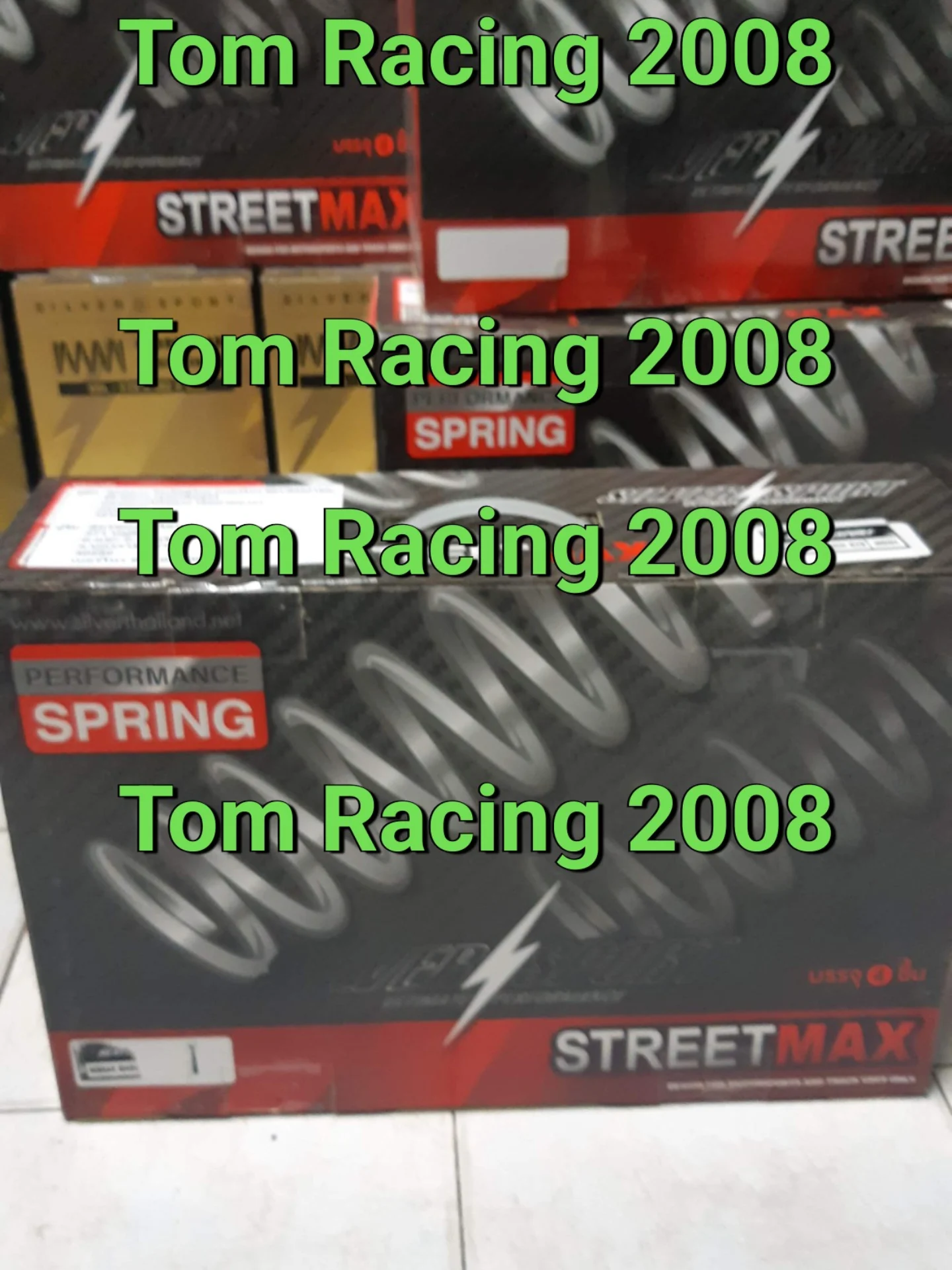 #สปริงโหลด... - TOM Racing 2008 สปริงโหลด โช้คอัพ ผ้าเบรค | Facebook