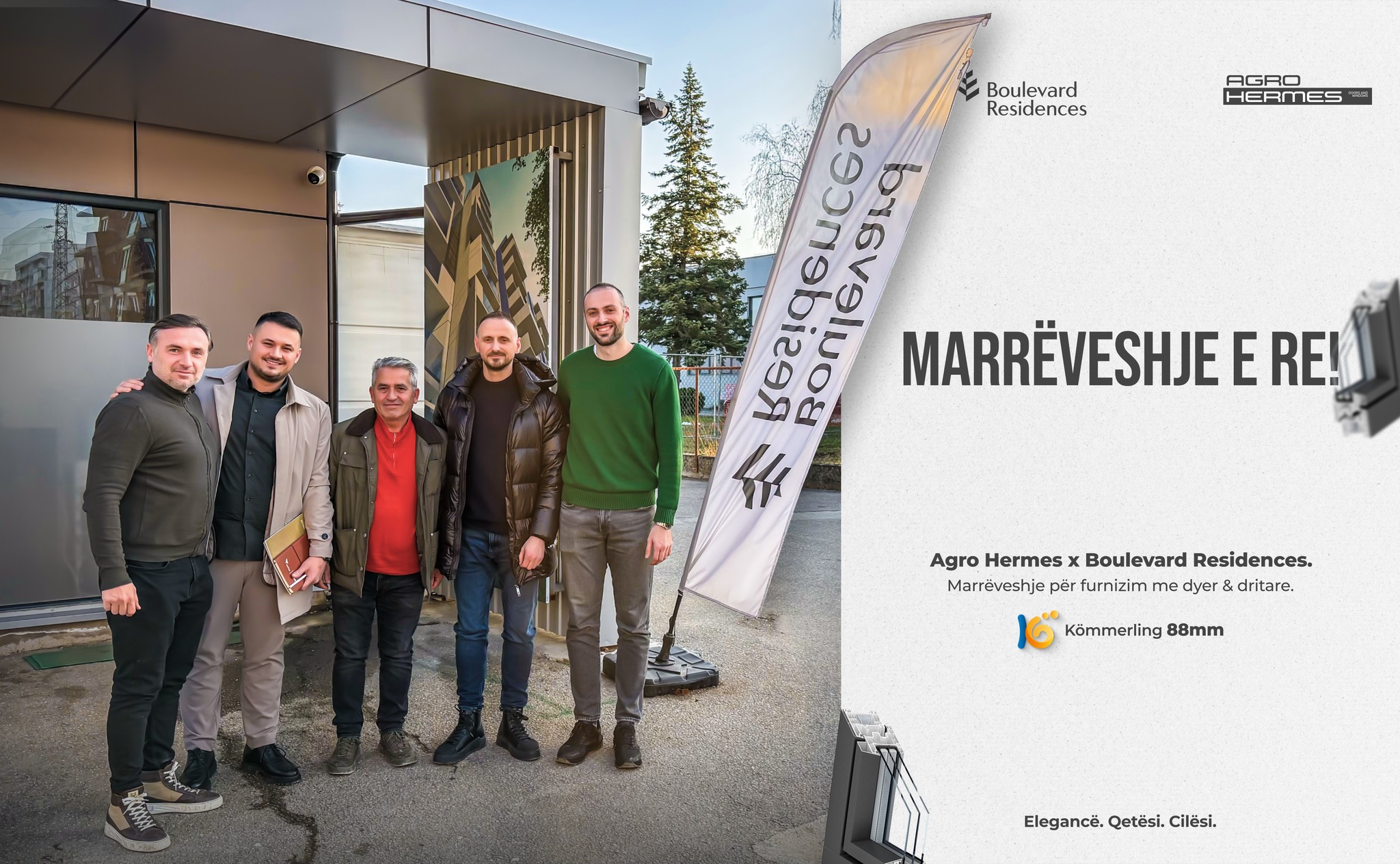 Agro - Marrëveshje e re me Boulevard Residences për furnizim me dyer ...